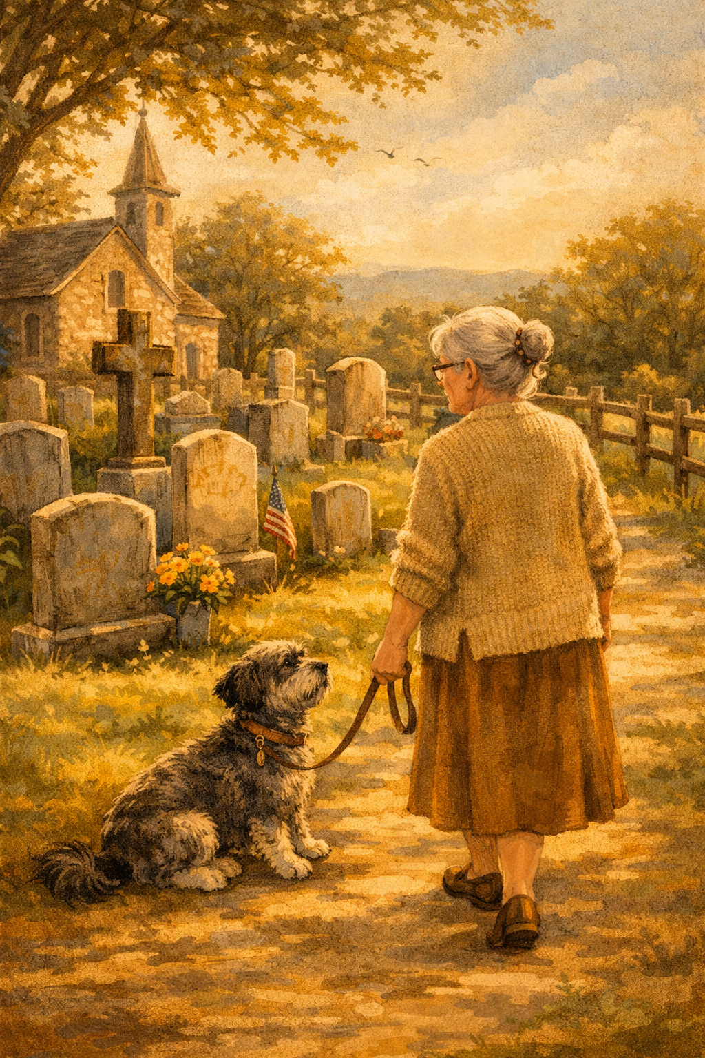 The Record Lady Cemetery Visit