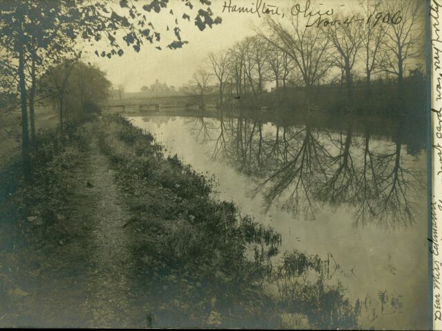 The Miami Canal in Ohio