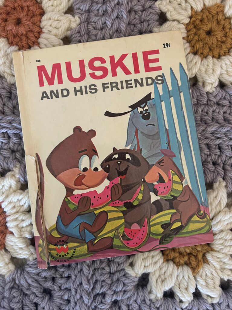 Muskie and His Friends, a cartoon muskrat