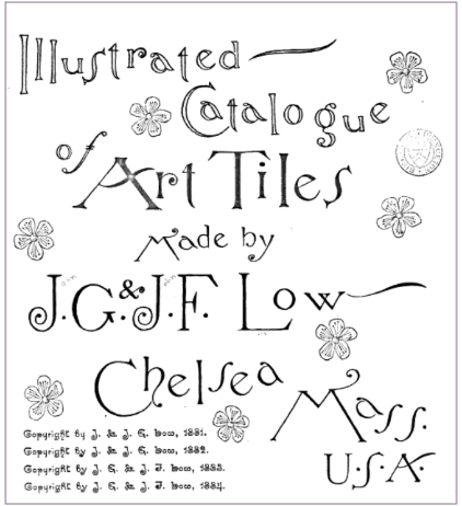 Example of 1880s typeface font