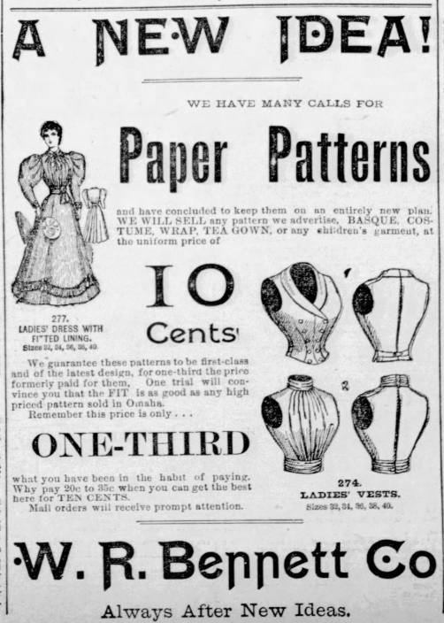 1894 typeface example of font