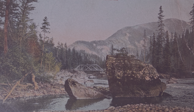 Montana Flathead River Scene